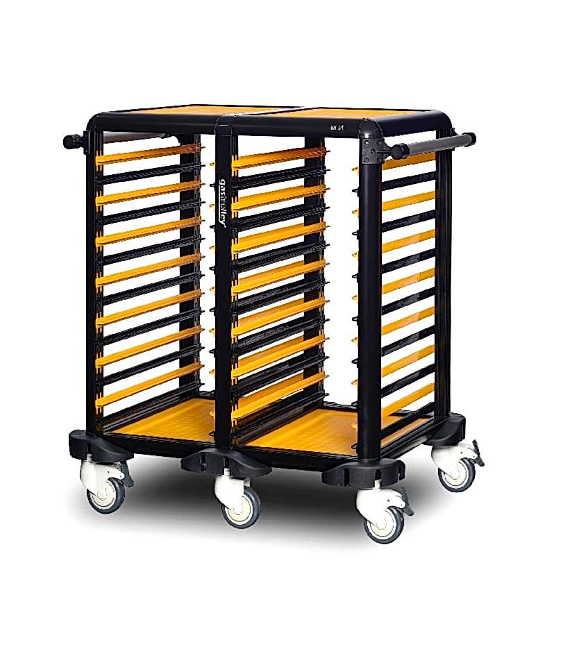 G.GN.75.D.2 İkili Gn Küvet Taşıma Arabası 75 (2 Yanı Kapalı)