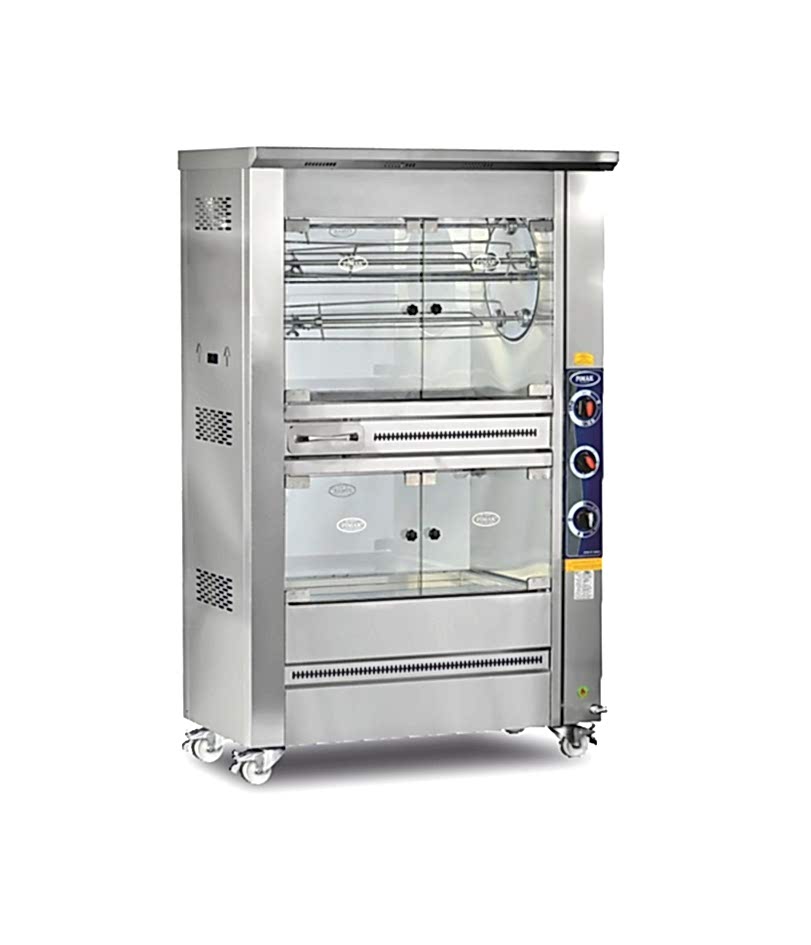 PI1/M007B Gazlı Tamburlu Dinlendirmeli Piliç Makinesi