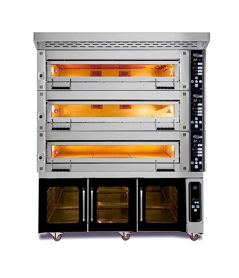 PT/1200/E Çok Amaçlı, Taş Tabanlı Fırınlar