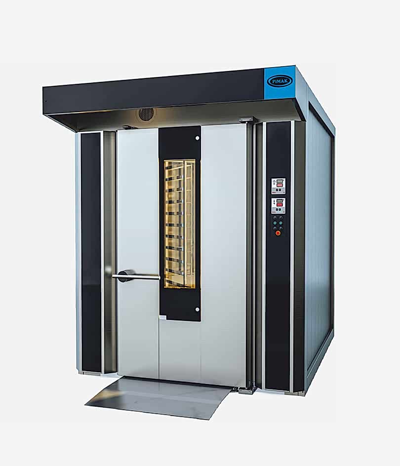 PMK 100 Gazlı Döner Arabalı Ekmek Fırını