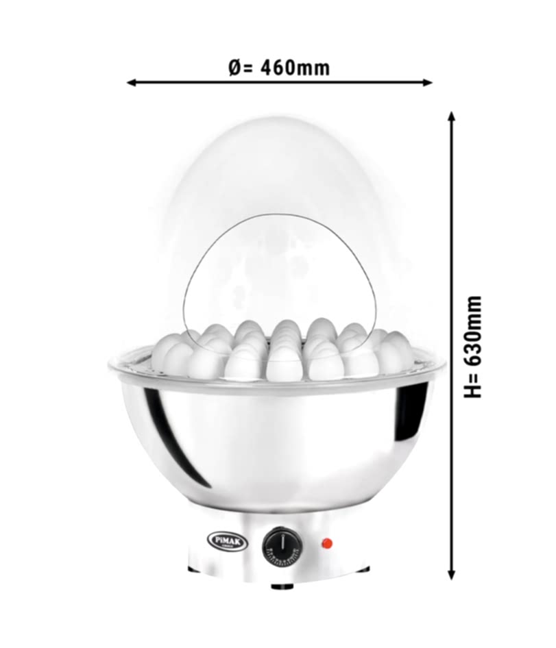 Büfe İçin Yumurta Isıtıcı Gri