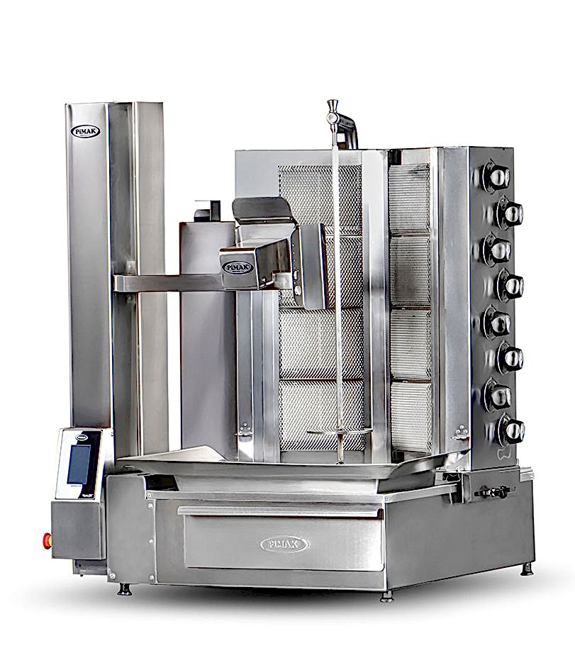 PDR120-G Gazlı Otomatik Döner Robotu