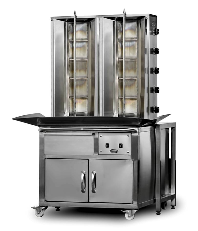 DO2/M077-X5+5 Arabalı Döner Makinası