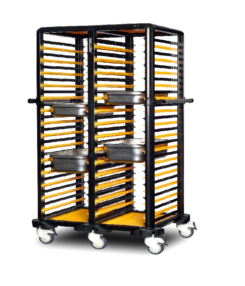 G.GN.150.D.2 İkili Gn Küvet Taşıma Arabası 150 (2 Yanı Kapalı)