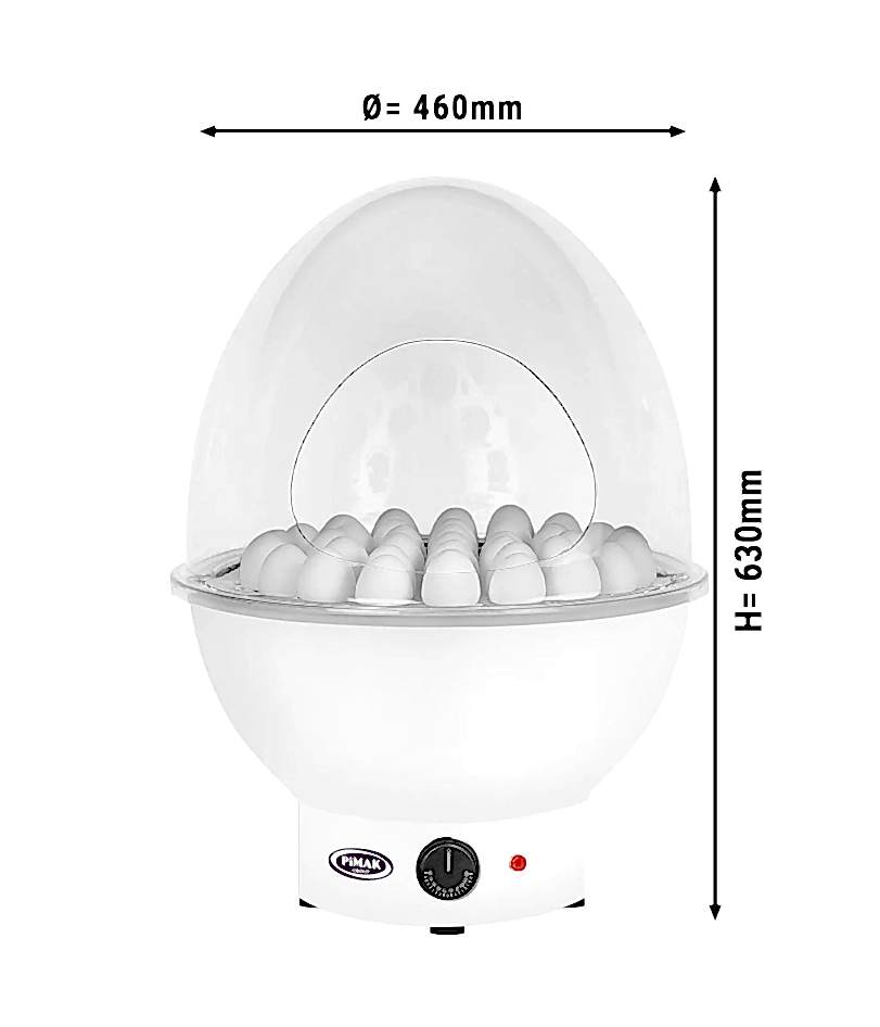 Büfe İçin Yumurta Isıtıcı Beyaz