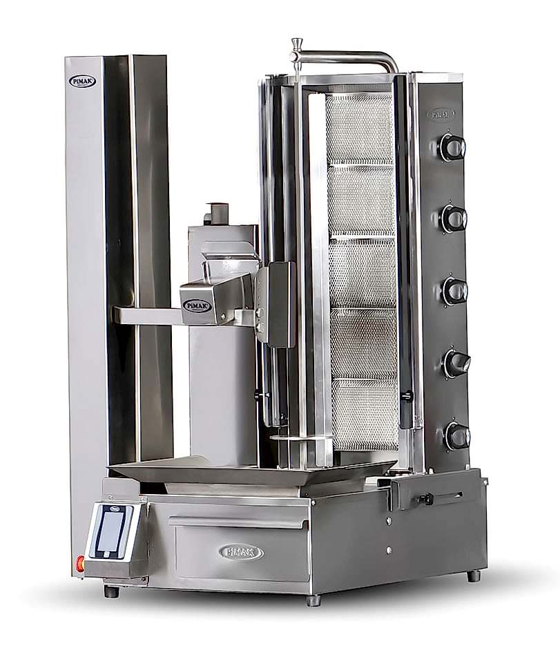 PDR100-G Gazlı Otomatik Döner Robotu