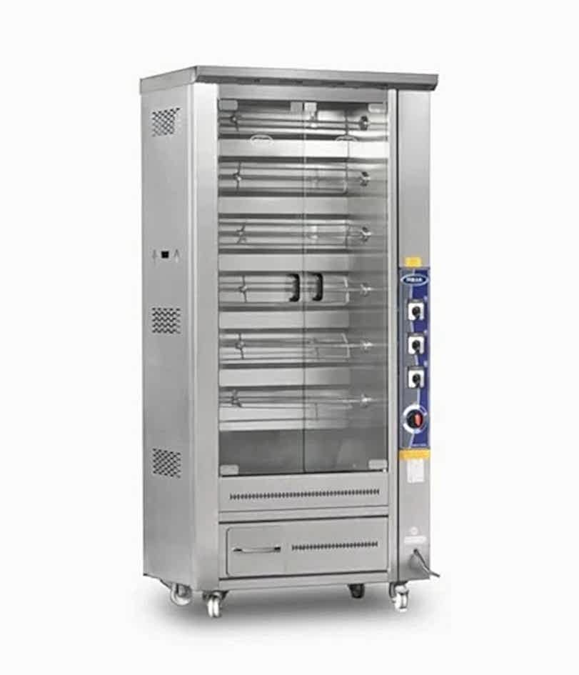 PI3/M012B Gazlı Tek Vitrinli Çevirme Makinesi