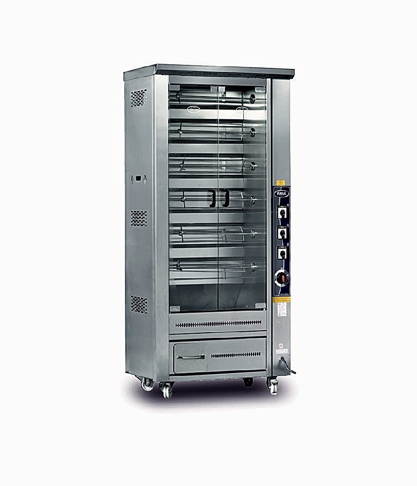 M011-DE Elektrikli Dik Tip Piliç Çevirme Makinesi