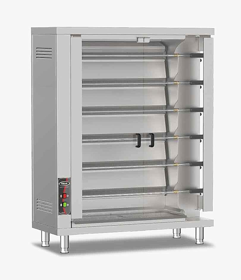 M006R Radyanlı Piliç Çevirme Makinesi