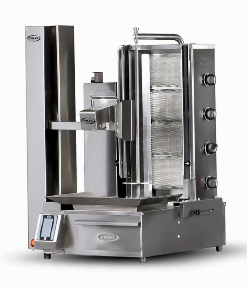 PDR80-G Gazlı Otomatik Döner Robotu