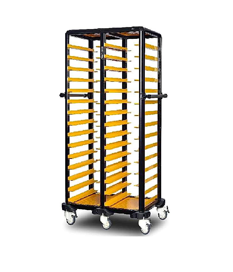 G.ST.150.D.1 İkili Servis Tepsi Arabası 150 (Etrafı Açık)