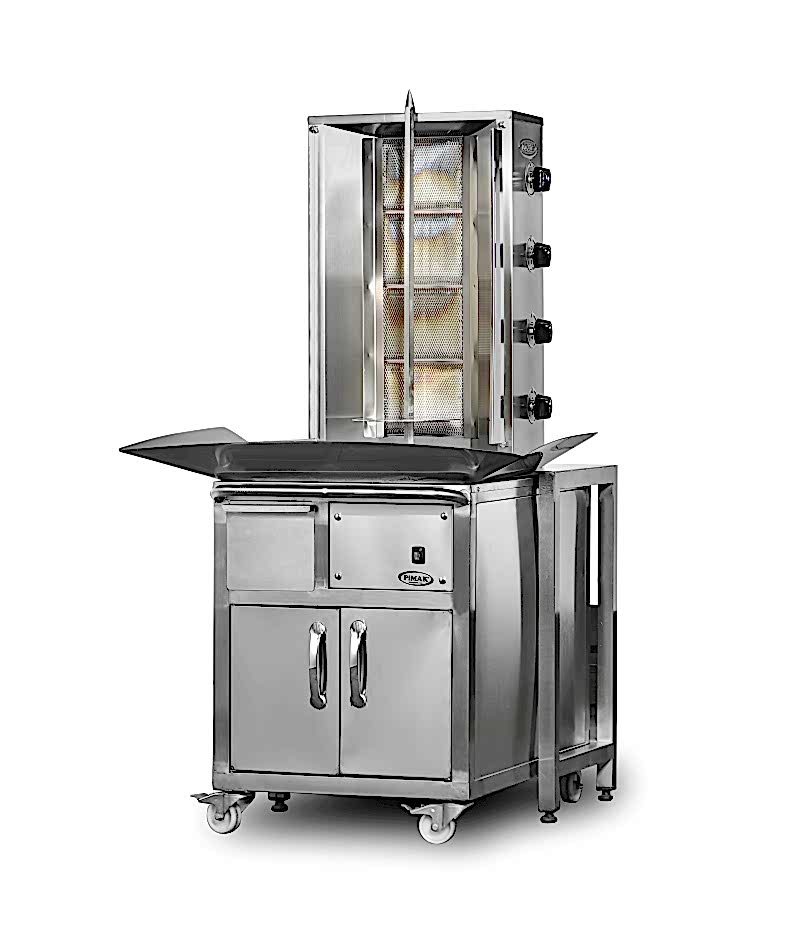 DO7/M077-X4 Arabalı Döner Makinası