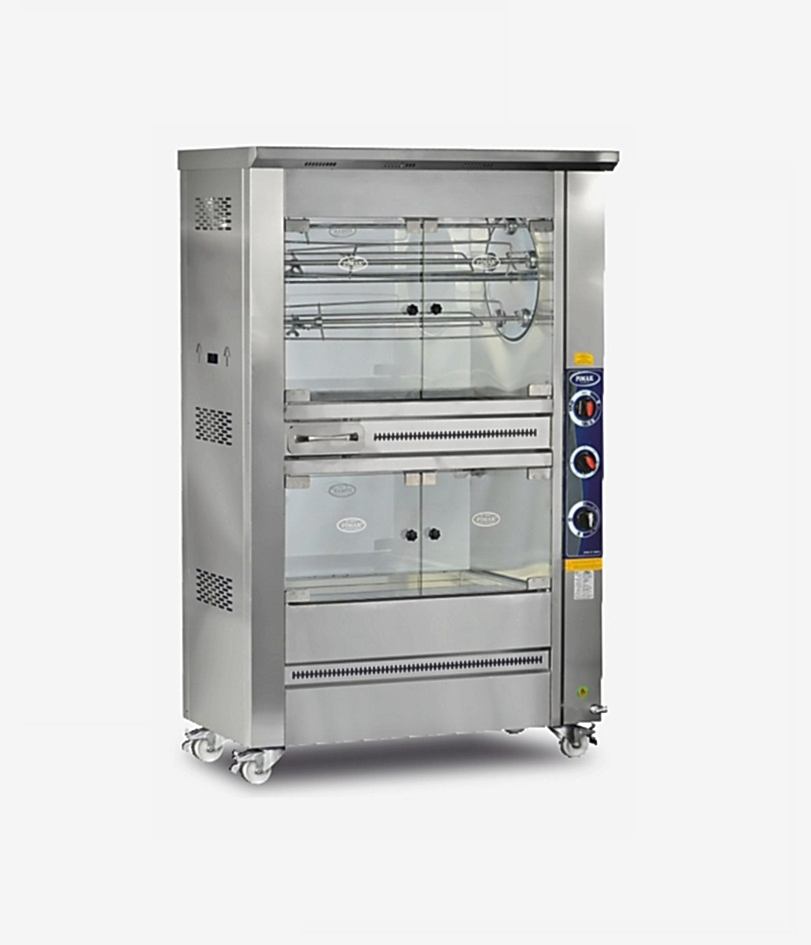 PI2/M008B Gazlı Tamburlu Dinlendirmeli Piliç Makinesi