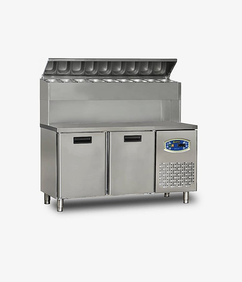 22TBF1S-PY70 1 Kapılı Tezgah Altı Yüksek Pizza Hazırlık Buzdolabı